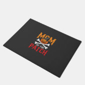 Halloween-Mutter des Patch-Kürbis-Hexe Fußmatte (Schrägansicht)