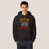 Halloween-Mutter des Patch-Kürbis-Hexe Hoodie (Vorne ganz)
