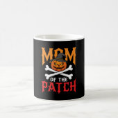 Halloween-Mutter des Patch-Kürbis-Hexe Kaffeetasse (Mittel)
