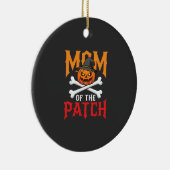 Halloween-Mutter des Patch-Kürbis-Hexe Keramik Ornament (Rechts)