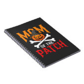 Halloween-Mutter des Patch-Kürbis-Hexe Notizblock (Rechte Seite)