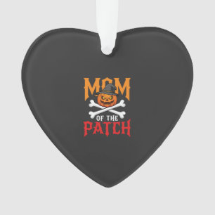 Halloween-Mutter des Patch-Kürbis-Hexe Ornament