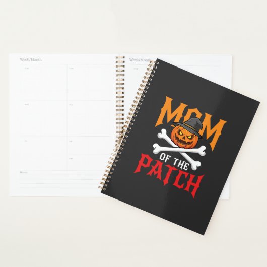 Halloween-Mutter des Patch-Kürbis-Hexe Planer (Anzeige)