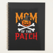 Halloween-Mutter des Patch-Kürbis-Hexe Planer (Vorderseite)