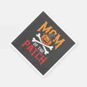 Halloween-Mutter des Patch-Kürbis-Hexe Serviette (Ecke)