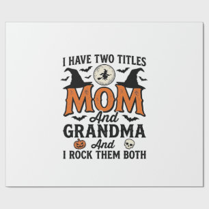 Halloween-Mutter-Oma-vintage-Hexen-Shirt-Design_1 Geschenkpapier