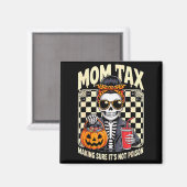 Halloween-Mutter-Steuer sorgt dafür, dass es nicht Magnet (Vorderseite/Rückseite)