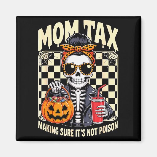 Halloween-Mutter-Steuer sorgt dafür, dass es nicht Magnet (Vorne)