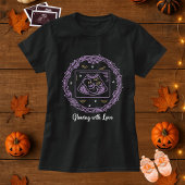 Halloween Mutterschaft strahlt mit Liebe T-Shirt