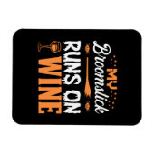 Halloween My Broomstick Magnet (Horizontal)