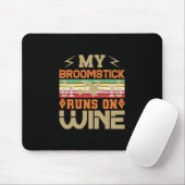 Halloween My Broomstick Mousepad (Mit Mouse)