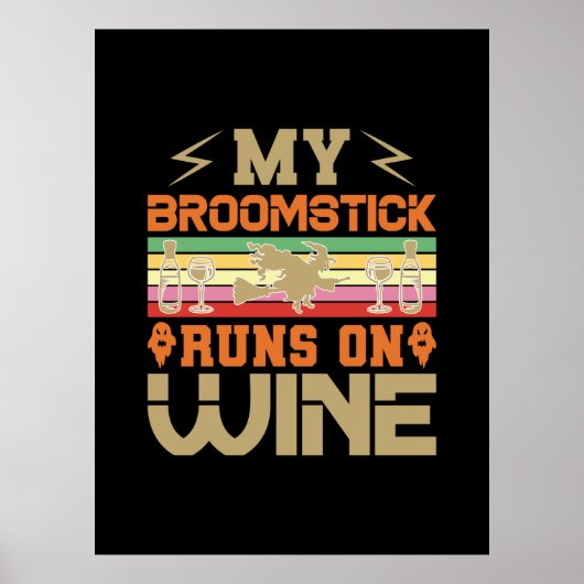 Halloween My Broomstick Poster (Vorne)
