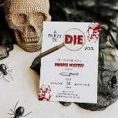 Halloween Mystery Party Einladung