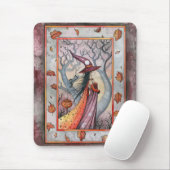 Halloween Mystic Hexe von Molly Harrison Mousepad (Mit Mouse)