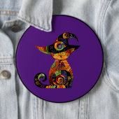 Halloween/mystisch/Katze/Fall Button (Beispiel)
