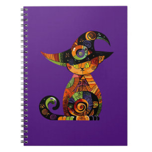 Halloween/mystisch/Katze/Fall Notizblock