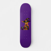 Halloween/mystisch/Katze/Fall Skateboard (Vorne)