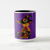Halloween/mystisch/Katze/Fall Tasse (Zentrum)