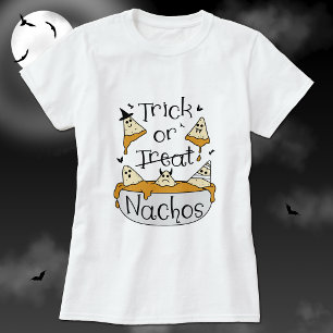 Halloween-Nachos-Shirt Lustiges Tortilla-Chips T-Shirt