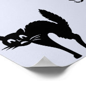 HALLOWEEN NACHT AM FRIEDHOF POSTER (Ecke)