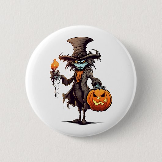 Halloween Nacht Button (Vorderseite)