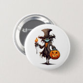 Halloween Nacht Button (Vorne & Hinten)