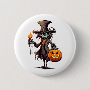 Halloween Nacht Button