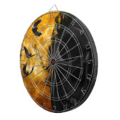 Halloween-Nacht Dartscheibe (Vorderseite rechts)