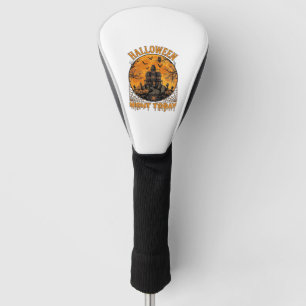 Halloween Nacht Heute Spukhaus Kürbisse Eule Golf Headcover