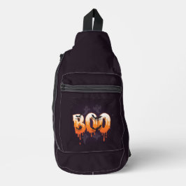 Halloween-Nacht-Illustration Crossbody Bag