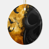 Halloween-Nacht Keramik Ornament (Links)