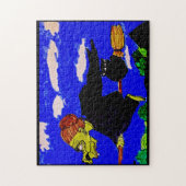 HALLOWEEN NACHT KOMMT DIE WITCH PUZZLE (Vertikal)