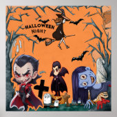 Halloween Nacht Poster (Vorne)