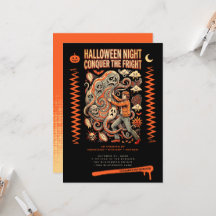 Halloween-Nacht Überwinde den Schrecken Kostüm-Par