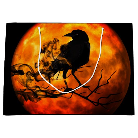 Halloween-Nachtraf Große Geschenktüte (Vorderseite)