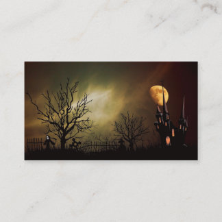 Halloween-NachtVisitenkarte Visitenkarte
