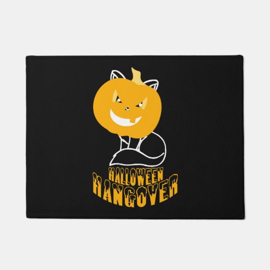 Halloween-Nachwehen Fußmatte (Vorderseite)