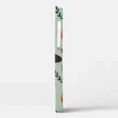 Halloween nahtloses Muster mit Hexenhut, Kürbis Case-Mate iPhone Hülle (Rückseite / Links)