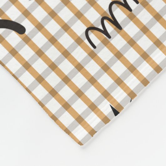 Halloween nahtloses Muster mit schwarzer Katze und Fleecedecke (Ecke)