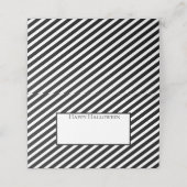 Halloween Name Platzkarten (Außenseite Aufgefaltet)