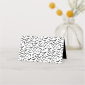 Halloween Name Platzkarten (Rückseite)