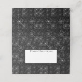 Halloween Name Platzkarten (Außenseite Aufgefaltet)