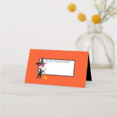 Halloween Name Platzkarten (Vorderseite)