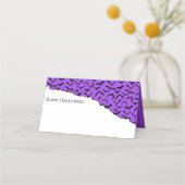 Halloween Name Platzkarten (Vorderseite)