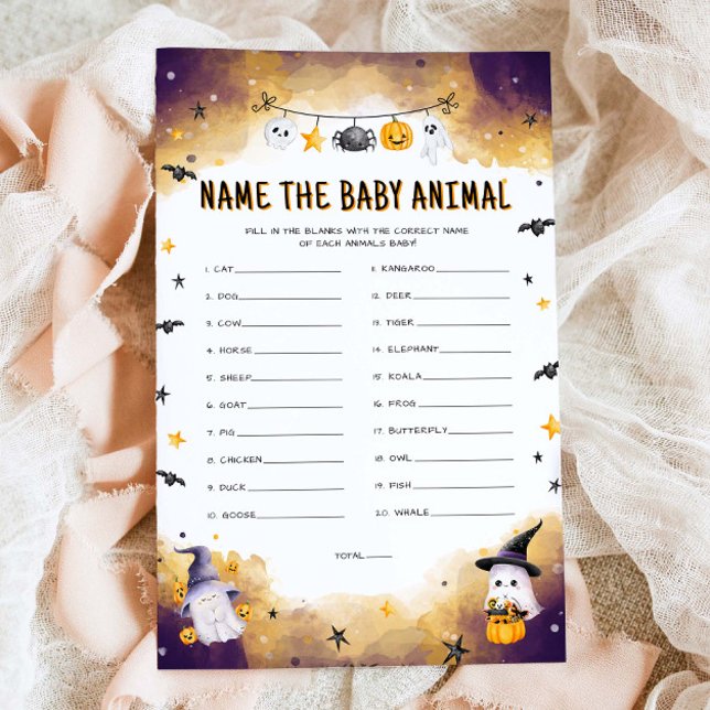 Halloween Name The Baby Baby Shooting Game (Von Creator hochgeladen)