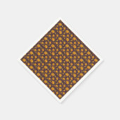 Halloween Napkin/Pumpkins Serviette (Ecke)