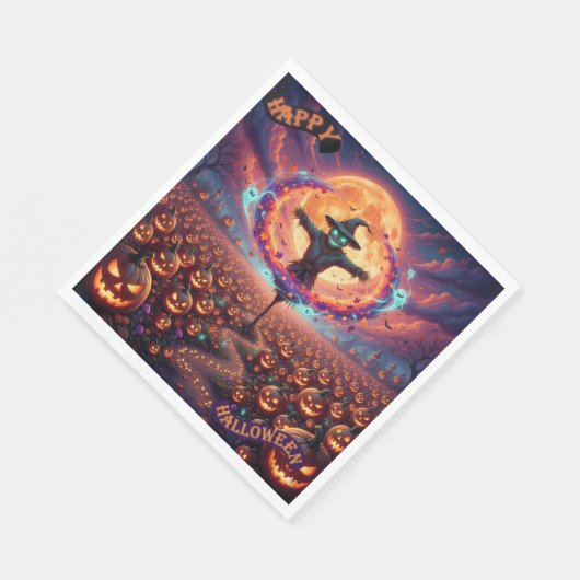 Halloween Napkin Serviette (Ecke)