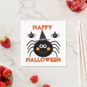 Halloween Napkin/Spider Serviette (Beispiel)