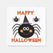 Halloween Napkin/Spider Serviette (Vorderseite)