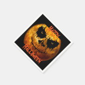Halloween Napkin/Spooky Moon Serviette (Ecke)